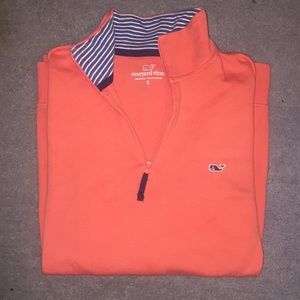 Vineyard vines coral pullover